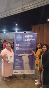 Tânia participa do II Encontro Nacional de Conselhos de Alimentão Escolar